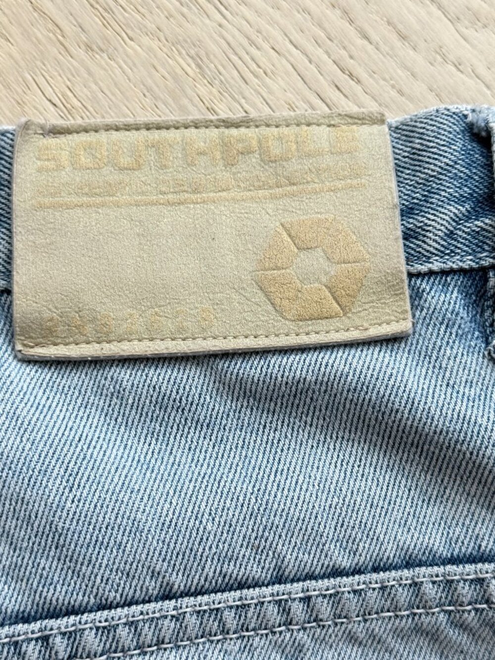 Southpole Y2K Distressed Jeans 29" Relaxed Straight Leg
